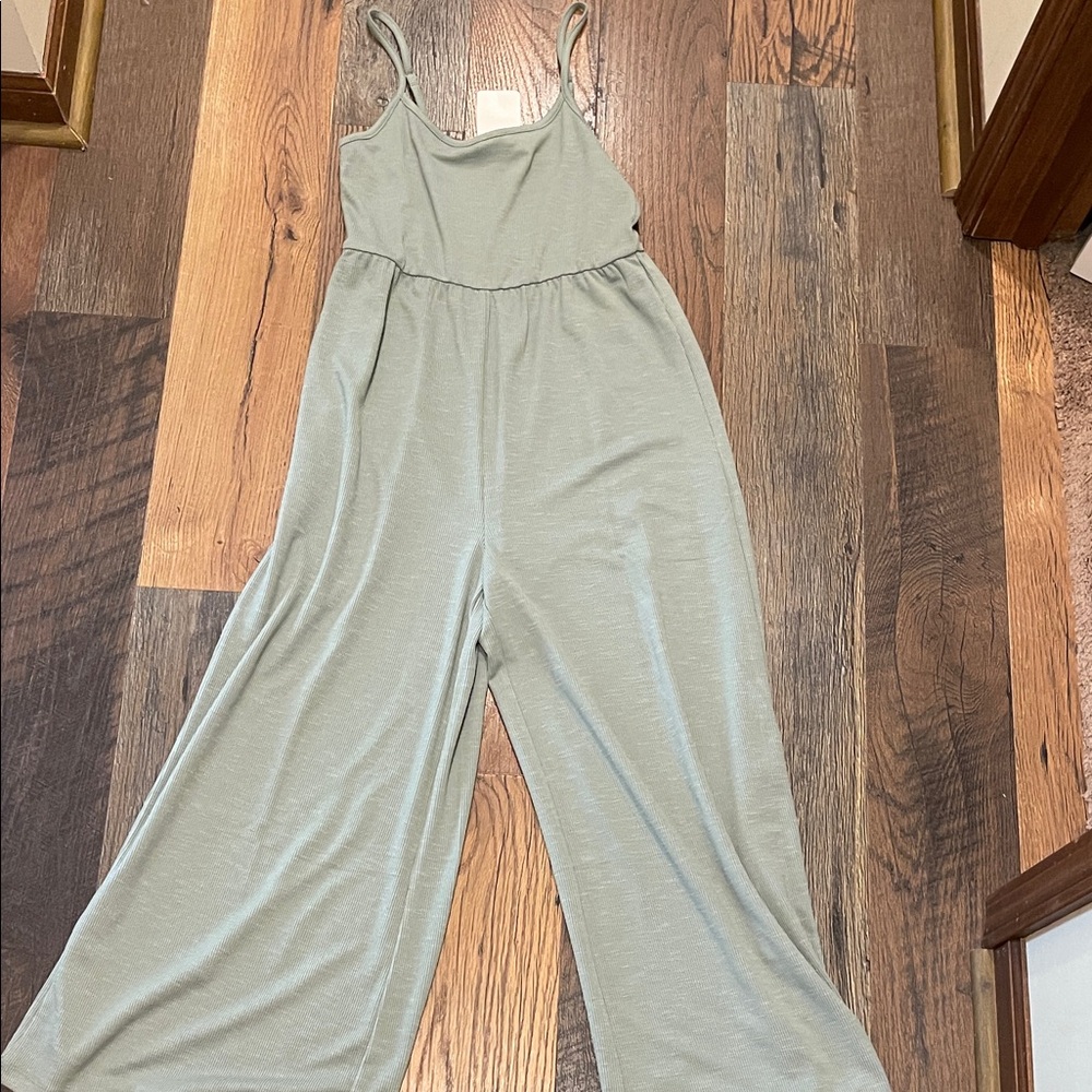 Sage Wide Leg Jumpsuit